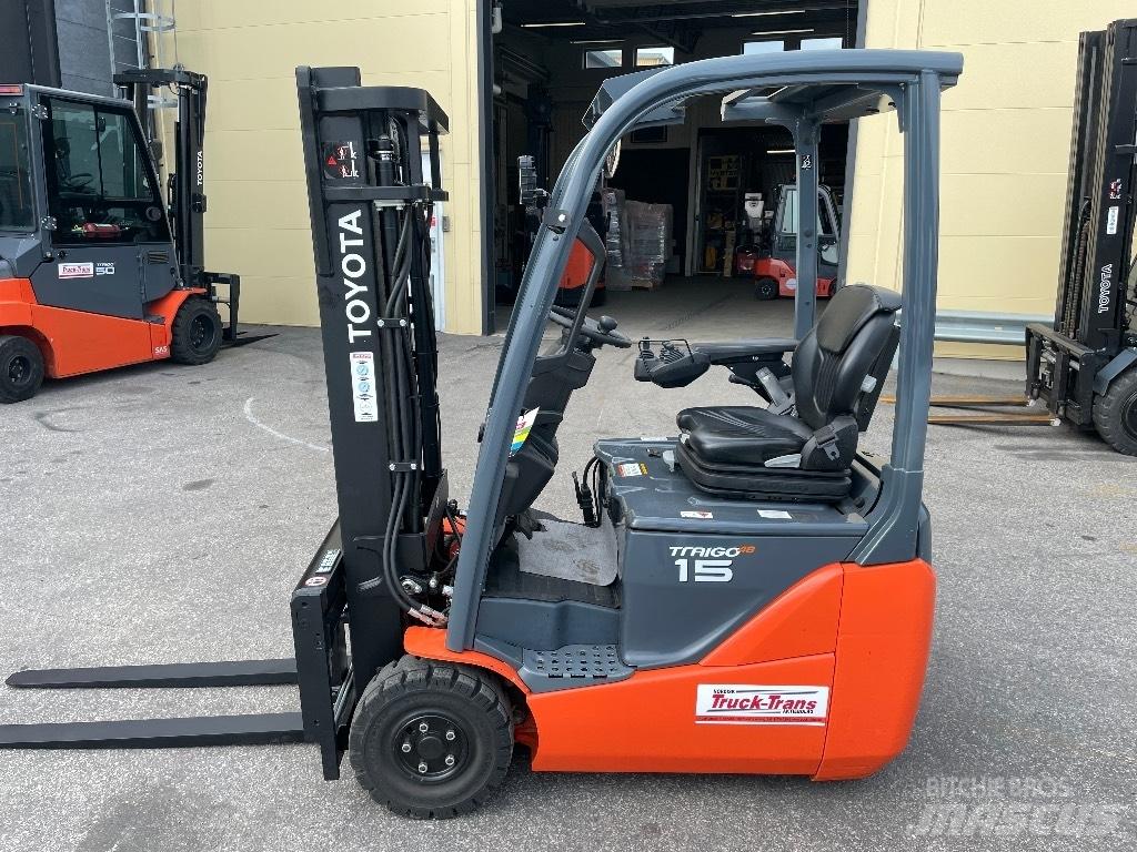 Toyota 8FBE15T Akumulátorové vozíky