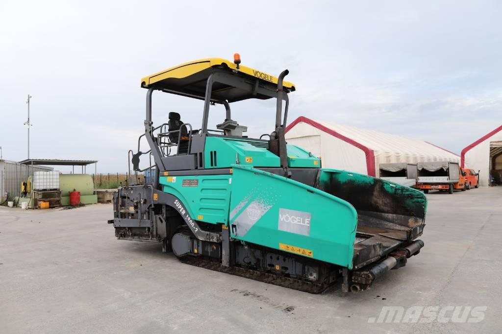 Vögele Super 1800 - 2 Finišery