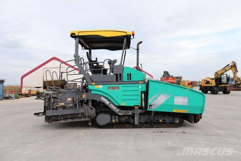 Vögele Super 1800 - 2 Finišery