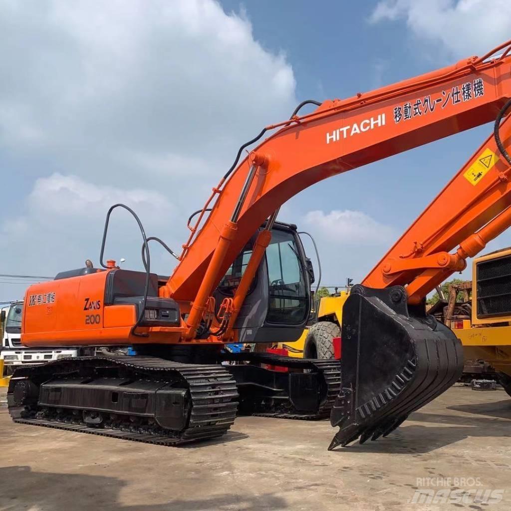 Hitachi zx200 Pásová rýpadla
