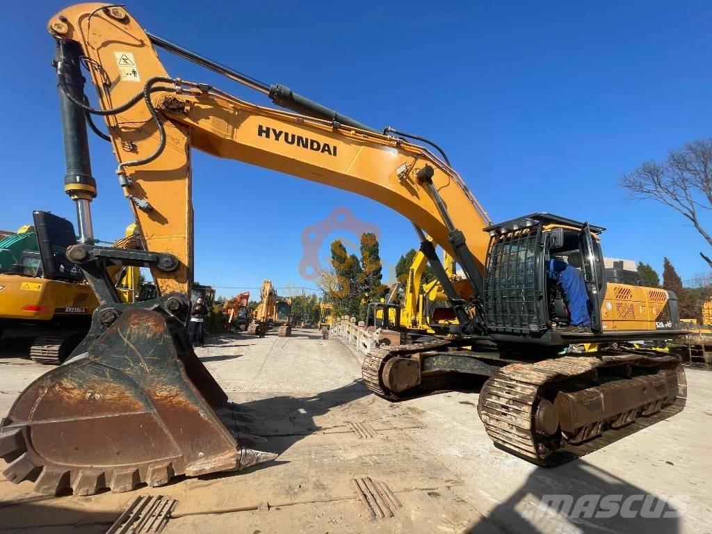Hyundai Robex 520 VS Pásová rýpadla