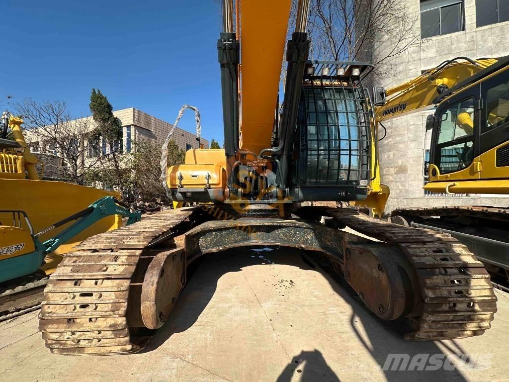 Hyundai Robex 520 VS Pásová rýpadla