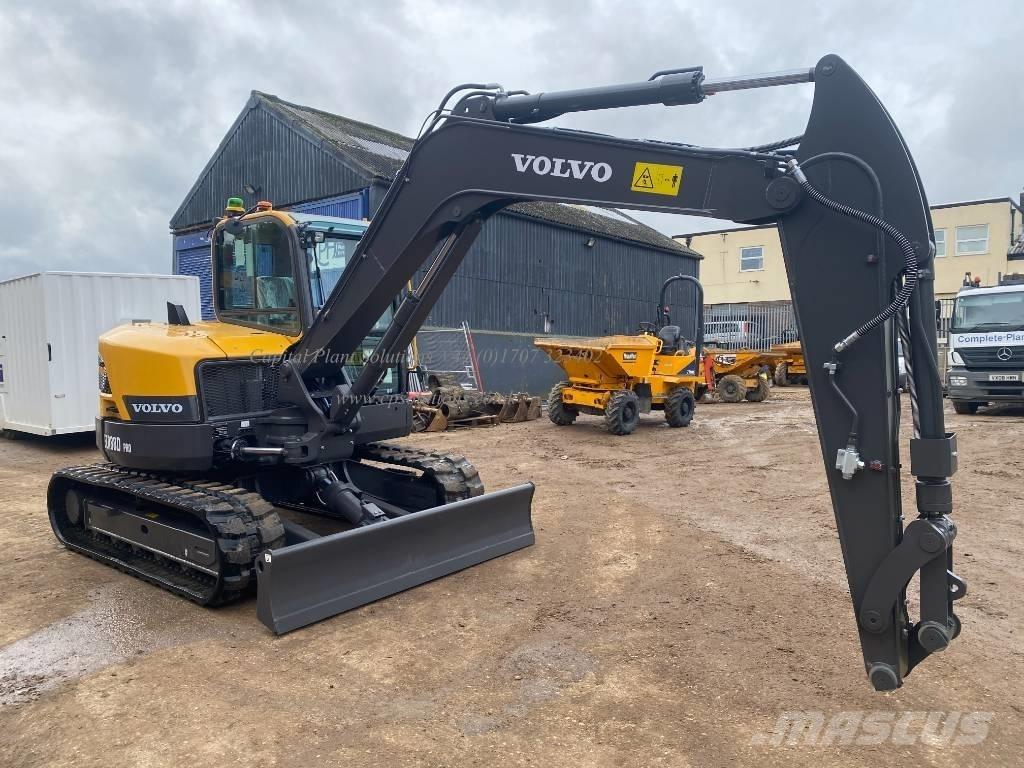 Volvo ECR 88 D PRO Midi rýpadla 7t - 12t