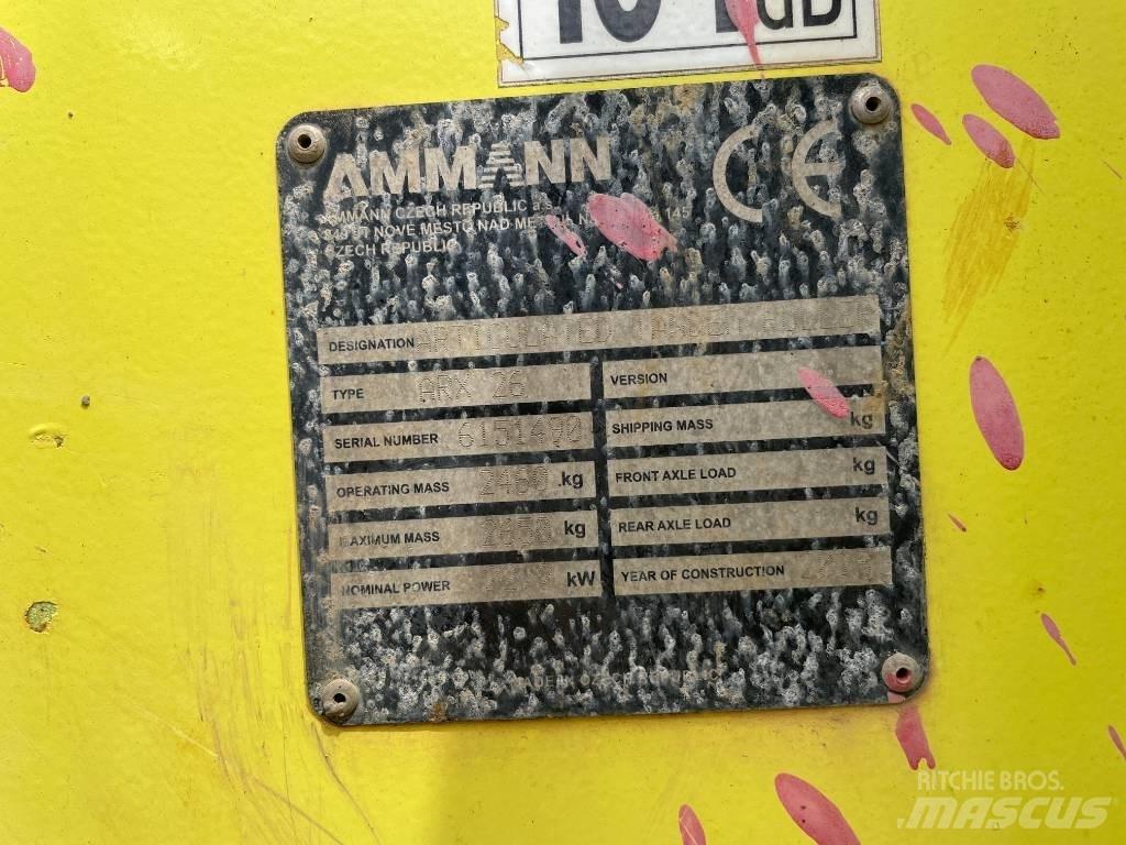 Ammann ARX 26 Tandemové válce