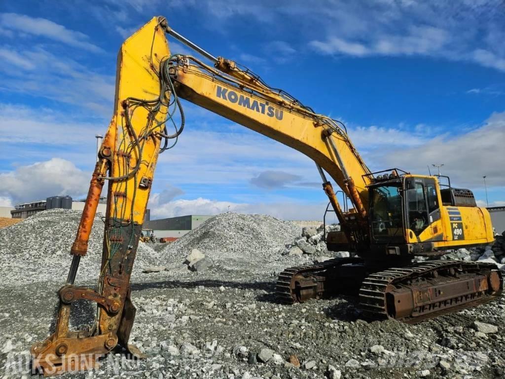 Komatsu PC 490 LC-10 Pásová rýpadla
