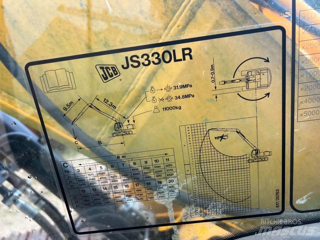 JCB Js 330 lr Rýpadla s dlouhým dosahem
