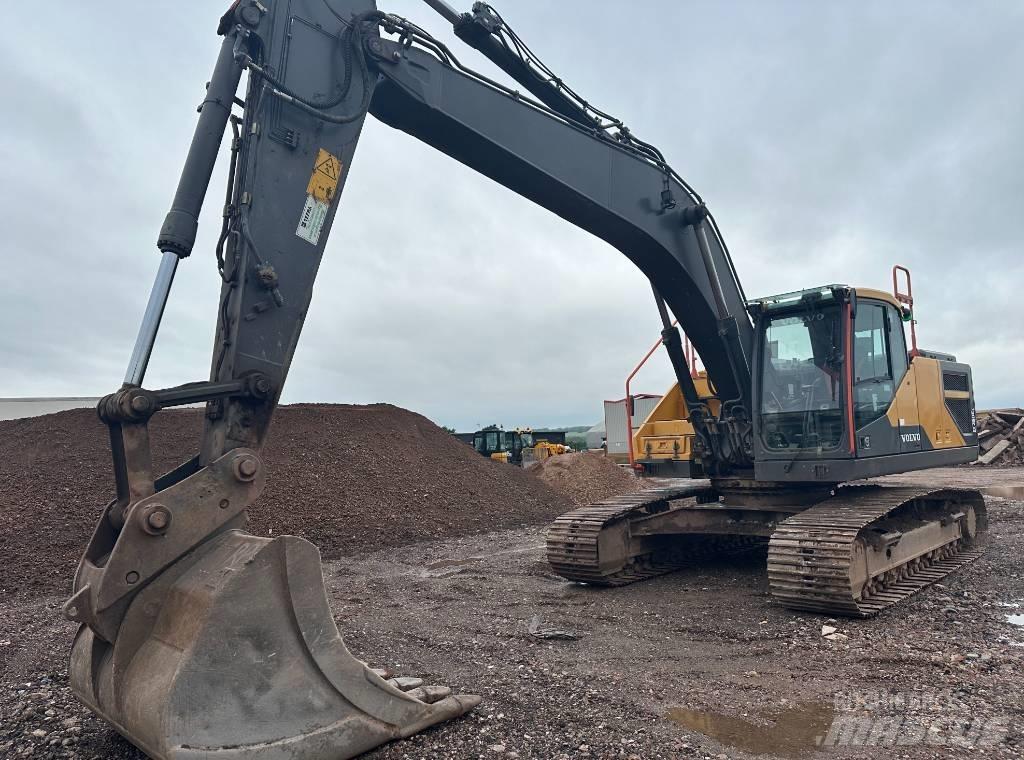 Volvo EC 250 EL Pásová rýpadla