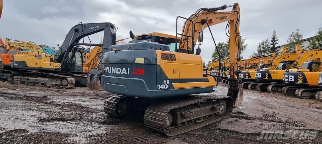 Hyundai HX 140 L Pásová rýpadla