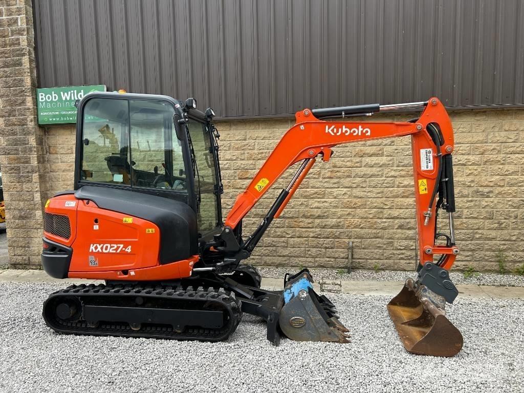 Kubota KX027-4 Mini rýpadla < 7t