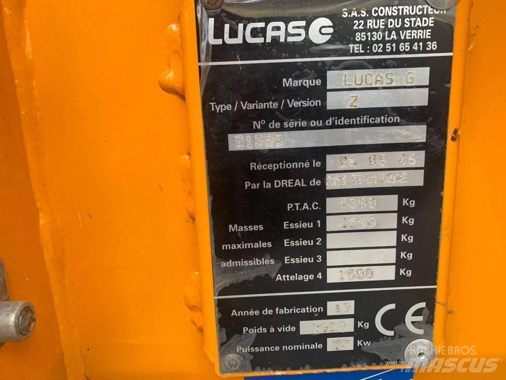 Lucas Castor 60 Drtiče a řezače balíků