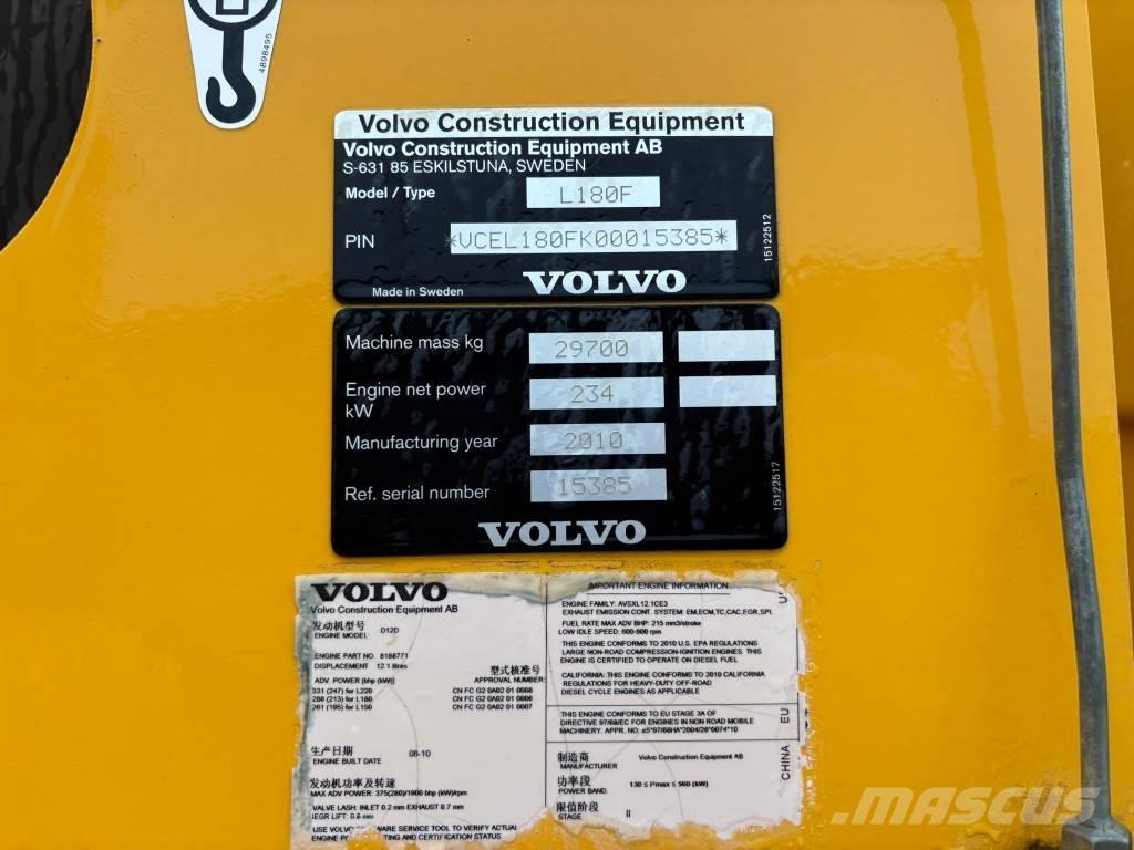 Volvo Radlader L180F Kolové nakladače