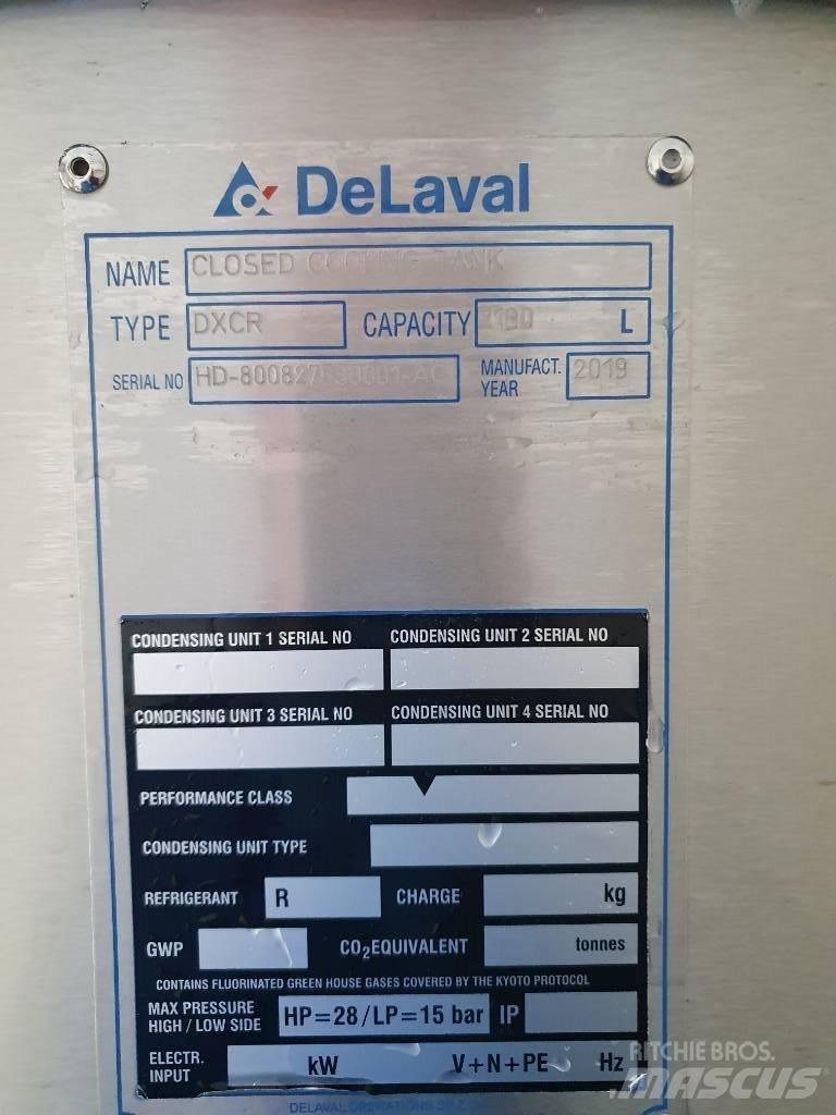 Delaval DXCR1100 Zařízení pro chlazení a skladování mléka