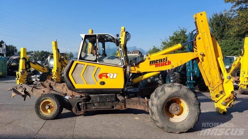 Menzi Muck A91 Mobil Kolová rýpadla