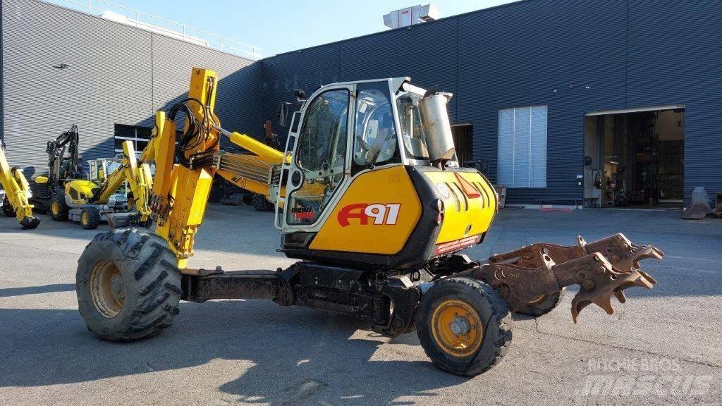 Menzi Muck A91 Mobil Kolová rýpadla