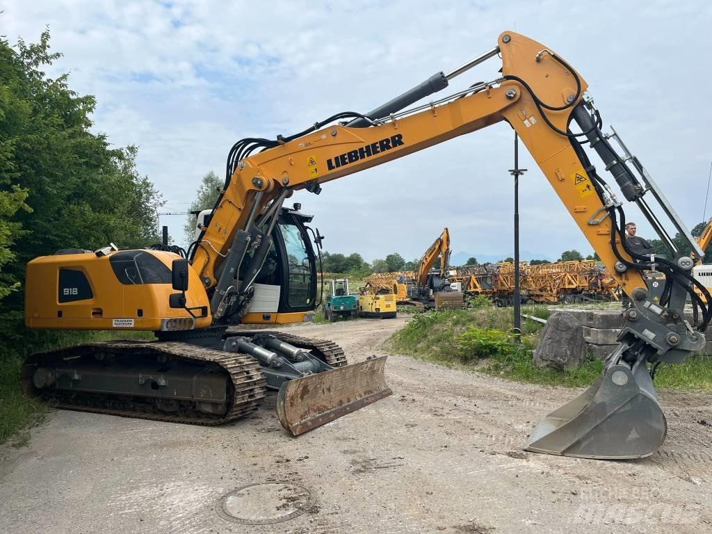 Liebherr R 918 Pásová rýpadla
