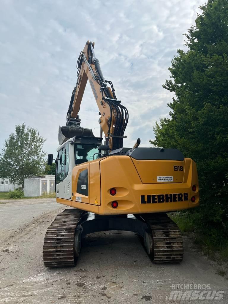 Liebherr R 918 Pásová rýpadla