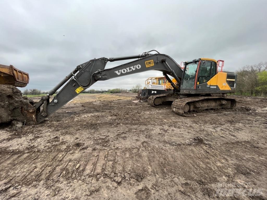 Volvo Ec250el Pásová rýpadla