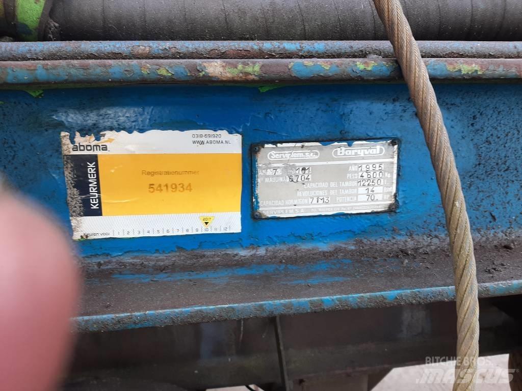 Baryval beton mixer Stavební míchačky