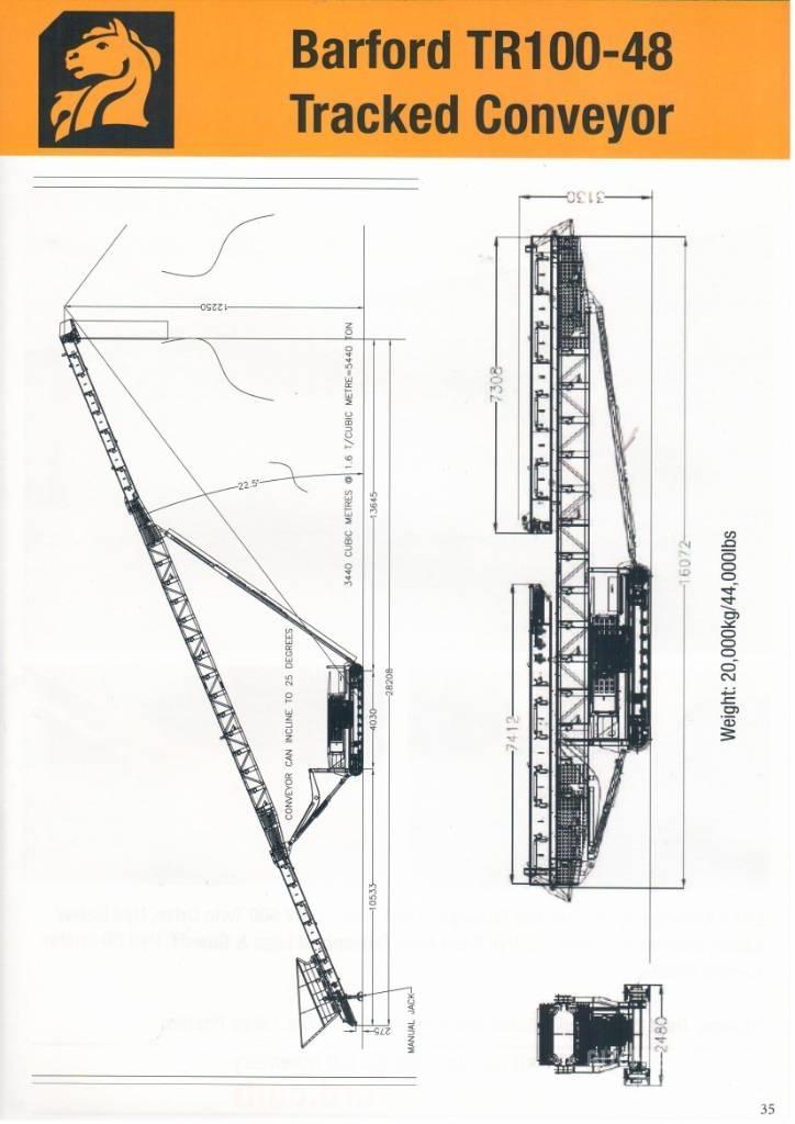 Barford TR100-48 Dopravníky