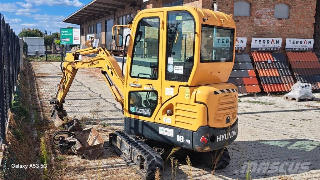 Hyundai Robex 18-9 Mini rýpadla < 7t