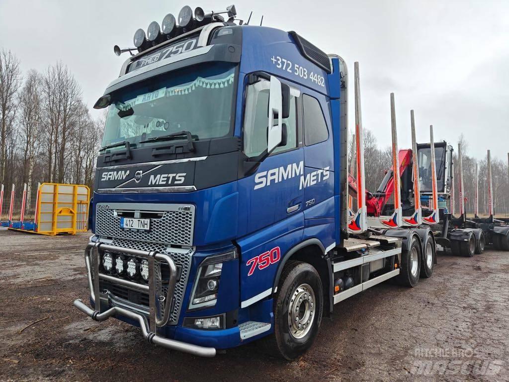 Volvo FH 16 750 Vozy na přepravu kmenů
