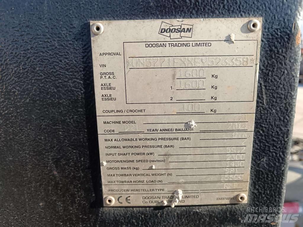 Doosan 7/71 Kompresory
