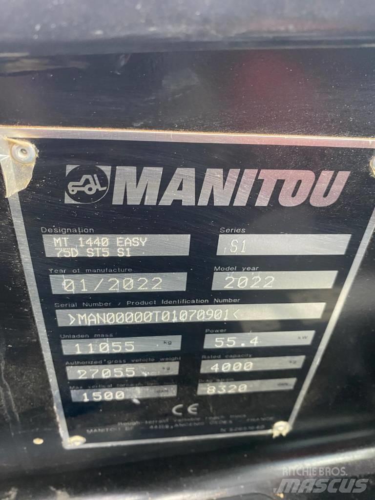 Manitou MT 1440 Teleskopické manipulátory