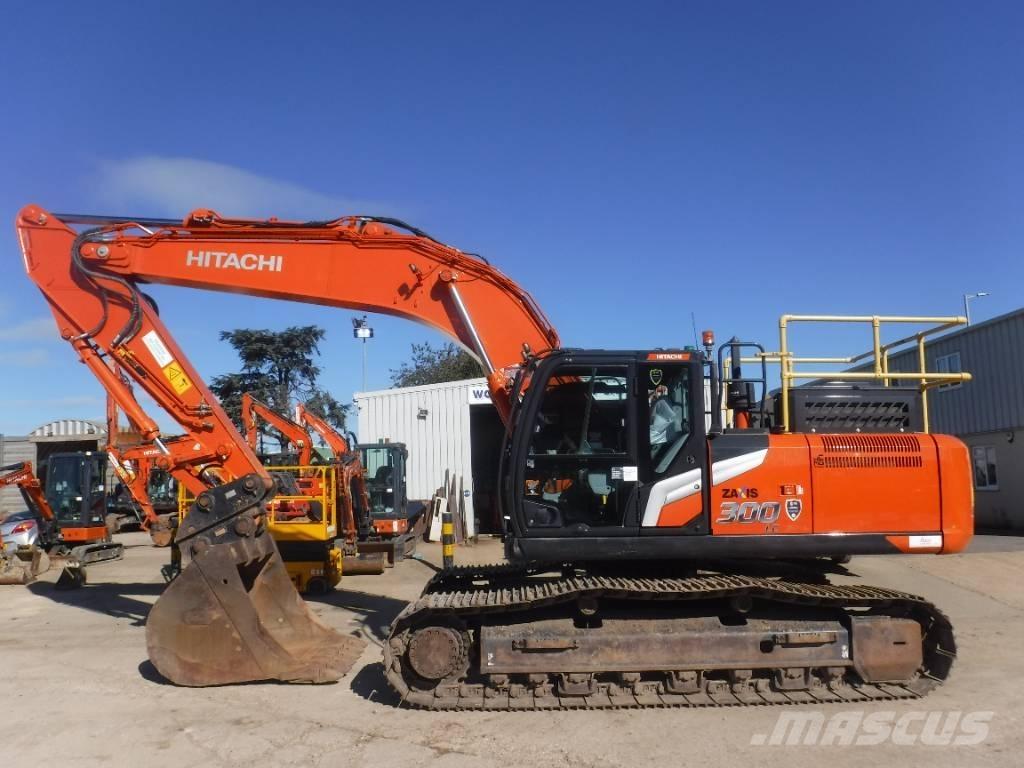 Hitachi ZX 300 LC-7 Pásová rýpadla