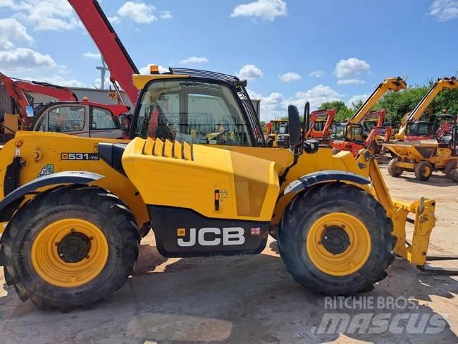 JCB 531-70 Teleskopické manipulátory