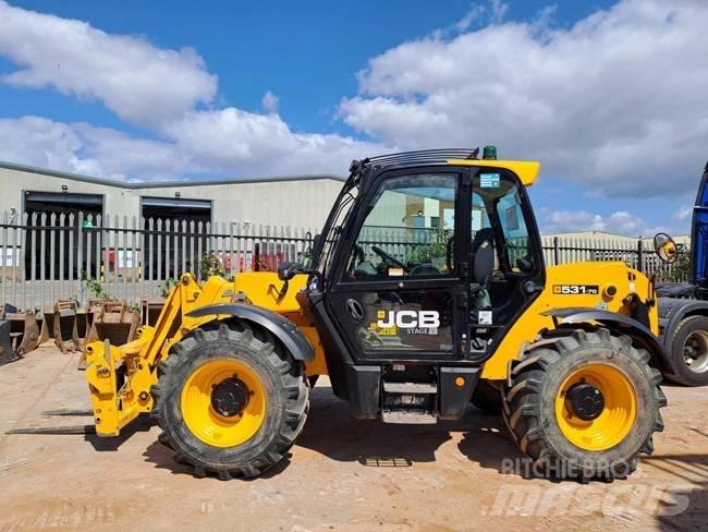 JCB 531-70 Teleskopické manipulátory
