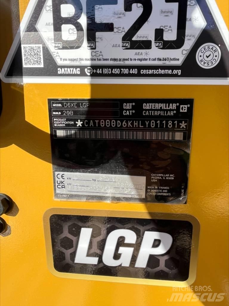 CAT D 6 XE LGP Pásové dozery