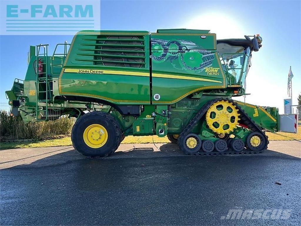 John Deere t670 Sklízecí mlátičky