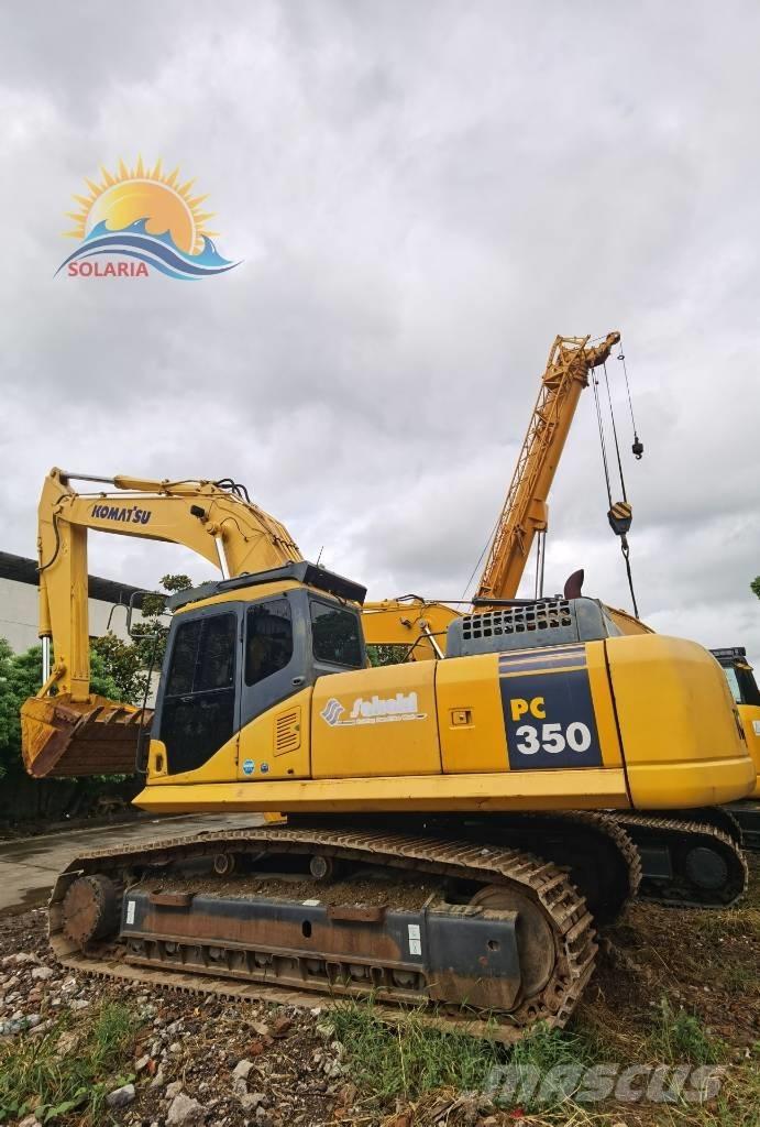 Komatsu PC 350-7 Pásová rýpadla