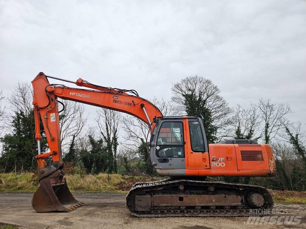 Hitachi ZX 200-1 A/C Pásová rýpadla