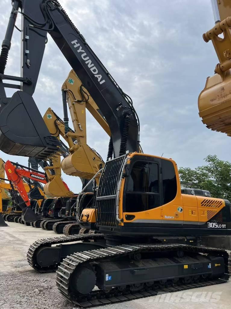 Hyundai R305LC-9T Pásová rýpadla