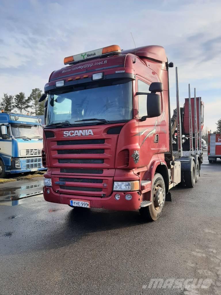Scania R 620 Vozy na přepravu kmenů