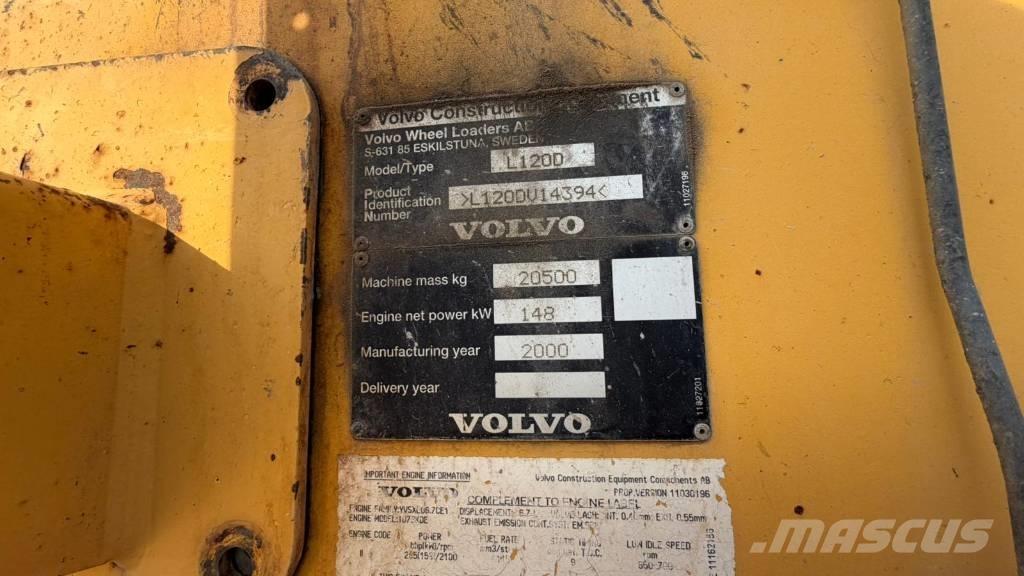 Volvo L 120 D Kolové nakladače