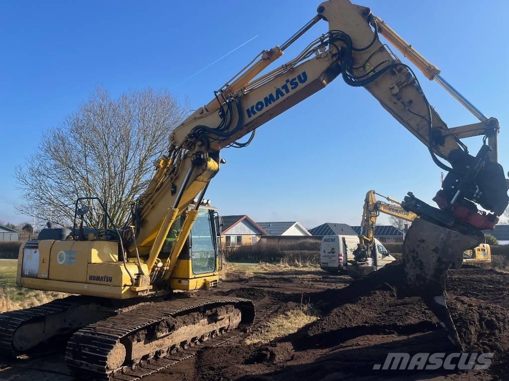 Komatsu PC 210 LC-8 Pásová rýpadla