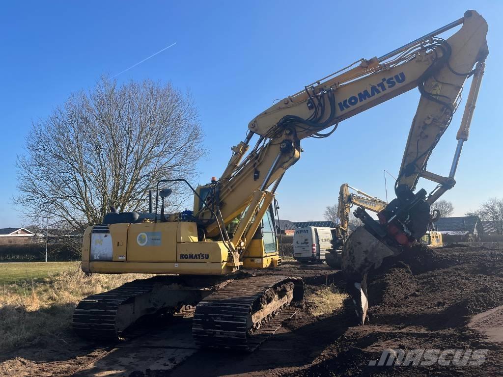 Komatsu PC 210 LC-8 Pásová rýpadla