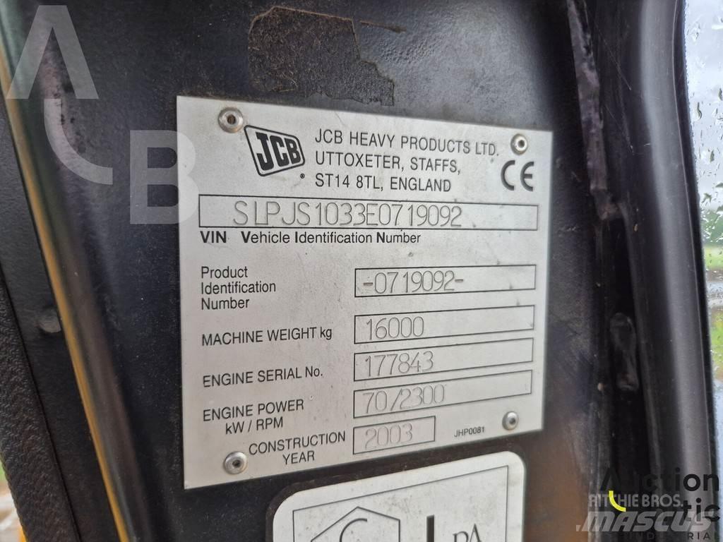 JCB JS 160 W Kolová rýpadla