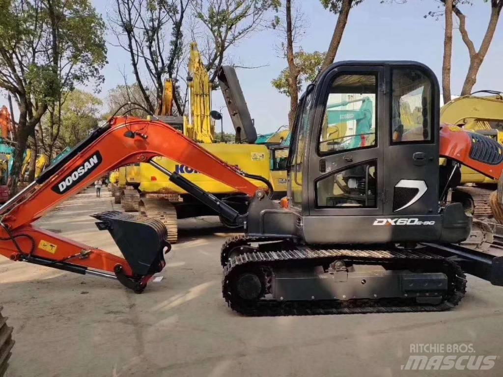 Doosan DX 60-9C Pásová rýpadla
