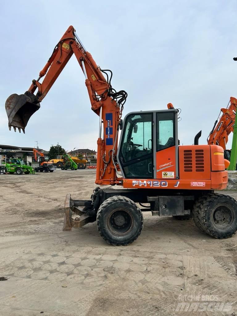 Fiat-Hitachi fh 120 Kolová rýpadla