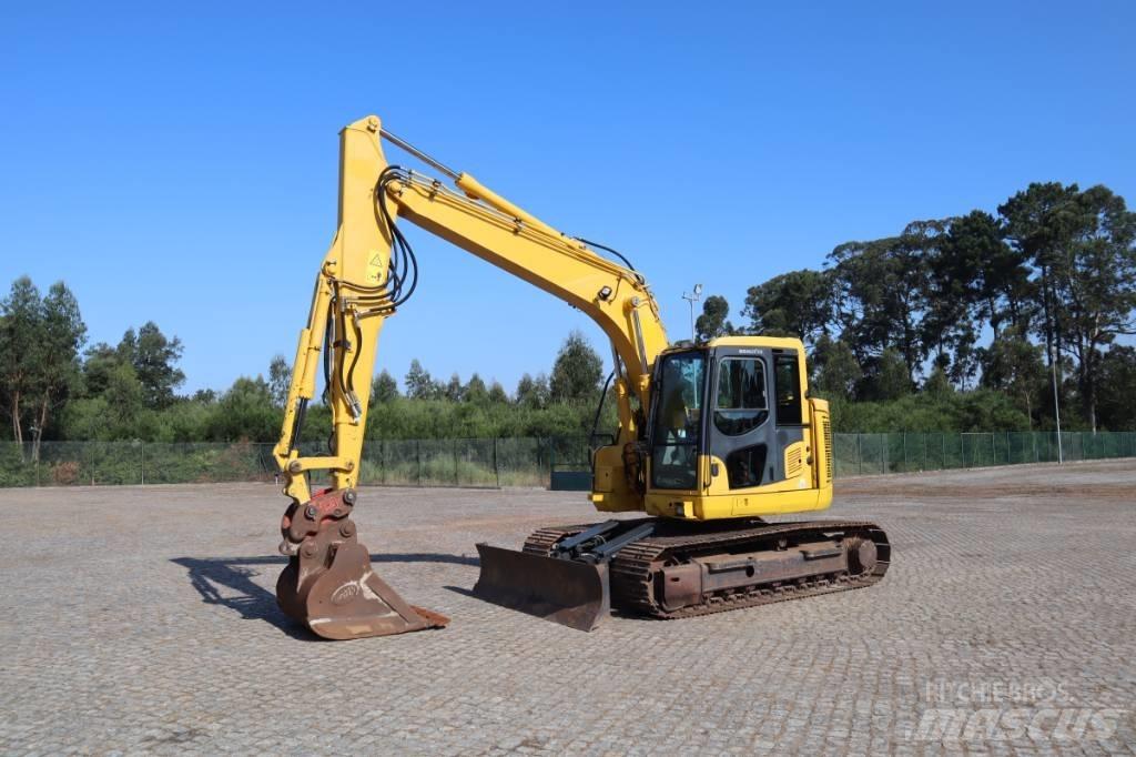 Komatsu PC138US-10 Pásová rýpadla