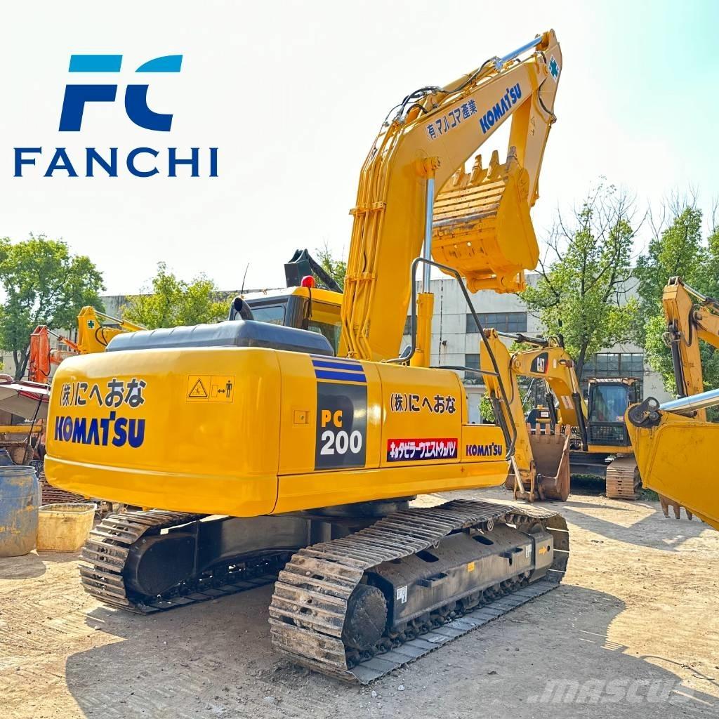 Komatsu PC 200-8 Pásová rýpadla