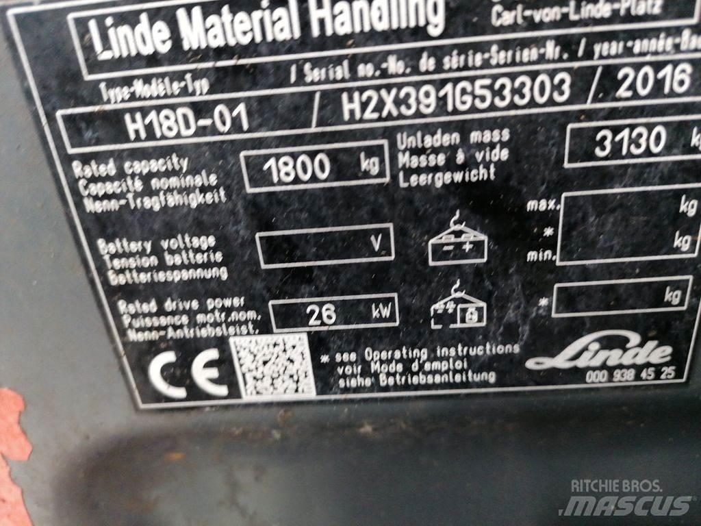 Linde H18D-02 Dieselové vozíky