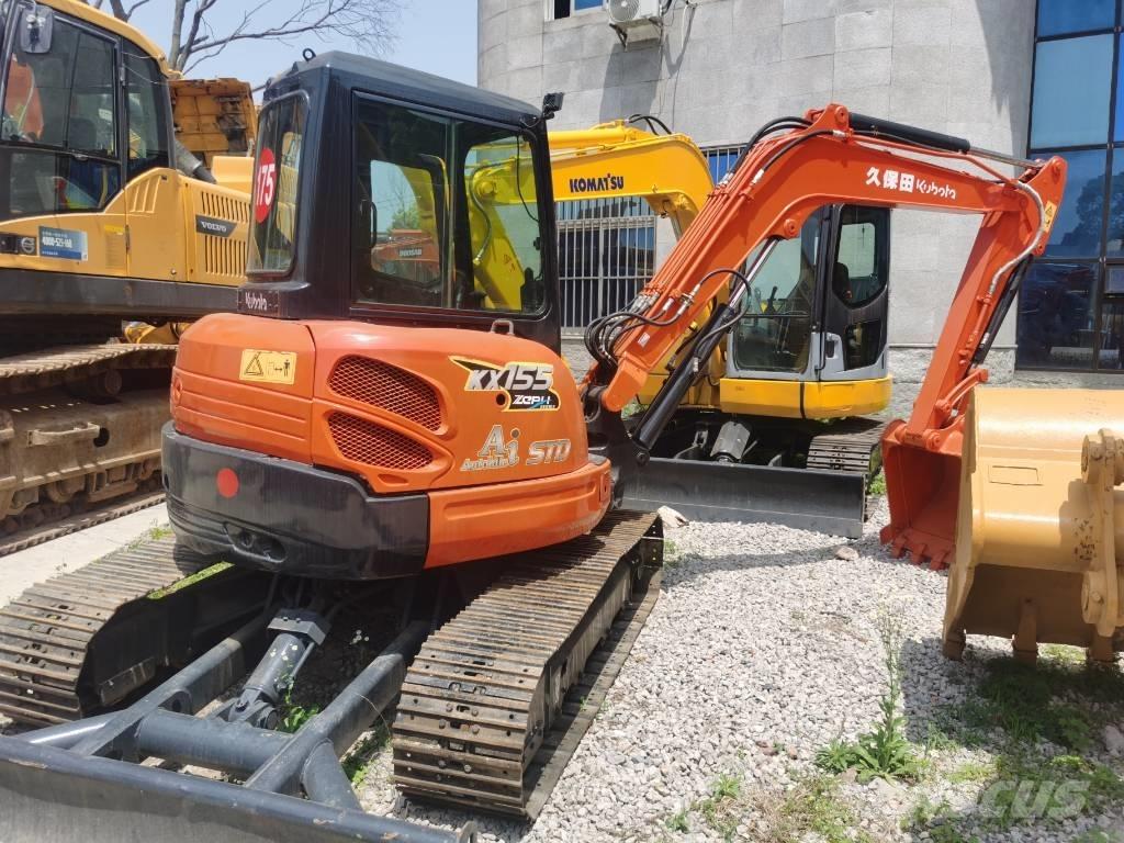 Kubota KX 155 Pásová rýpadla