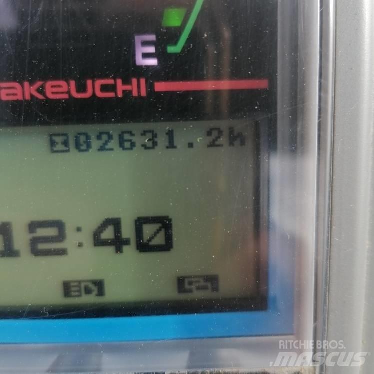 Takeuchi TB216 Mini rýpadla < 7t