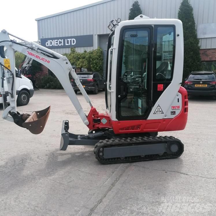 Takeuchi TB216 Mini rýpadla < 7t