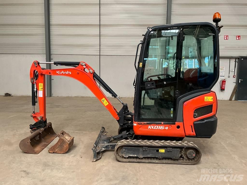 Kubota KX 016-4 Mini rýpadla < 7t
