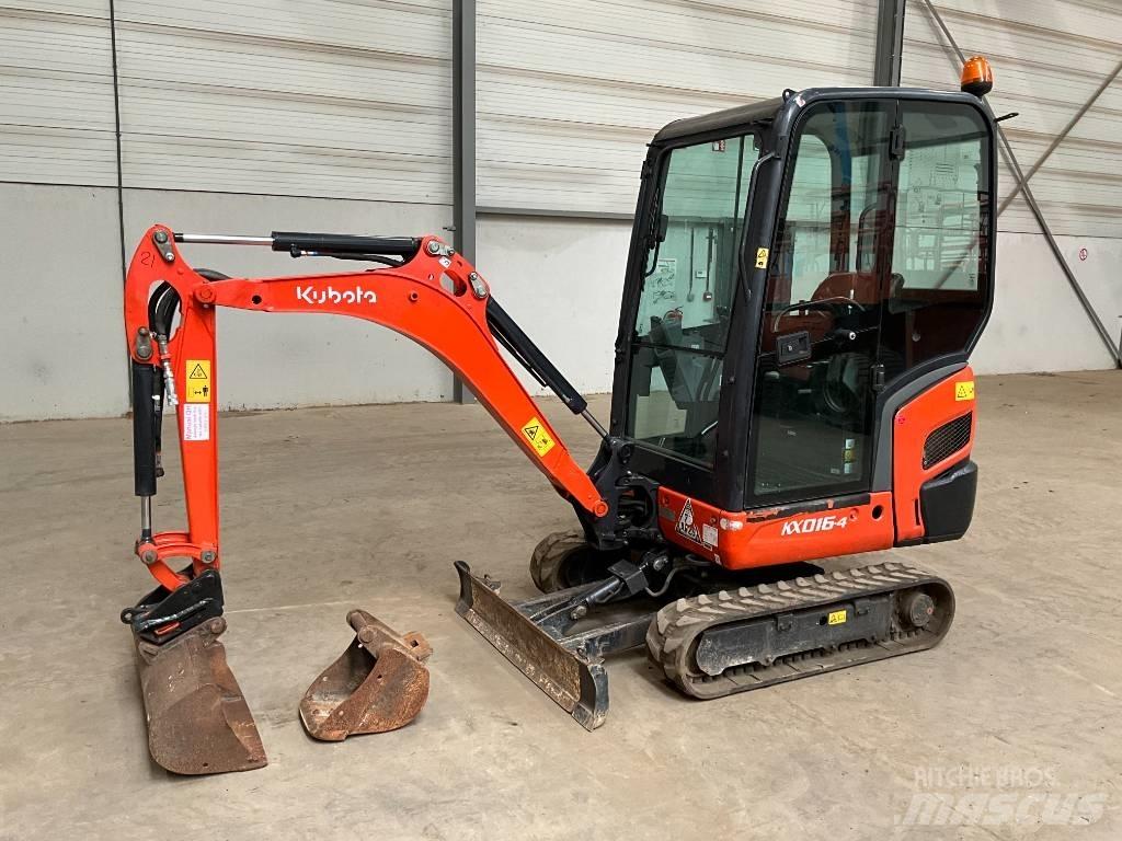 Kubota KX 016-4 Mini rýpadla < 7t